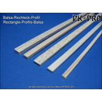 PK PRO Balsa Profile 2x7/25mm