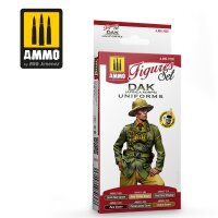 DAK Uniforms (Africa Korps) Figures Set (6x17mL)