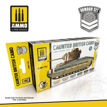 Caunter British Camo Set (6x17mL)