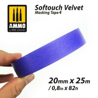Softouch Velvet Masking Tape #4 (20mmx25m)