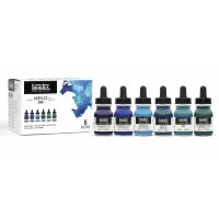 Liquitex Professional Acrylic Ink Set Wassertöne 6x30ml