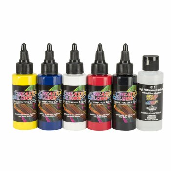 Createx Illustration 5088-01 Opaque Primary Set 6 x 30 ml