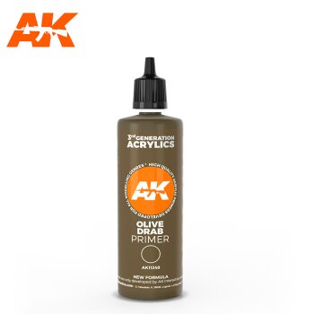 AK-11249-Olive-drab-surface-Primer-(3rd-Generation)-(100mL)