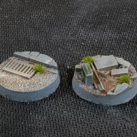 Urban Warfare Bases Round 25mm (x10)