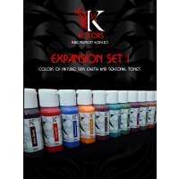 KIMERA Pure Pigments Expansion Set (14x30mL) Colors of Nature: skin, earth and seasonal tones