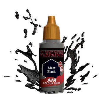 Warpaints Air Matt Black (18mL)