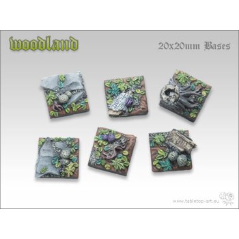 Woodland Bases - 20x20mm (5)