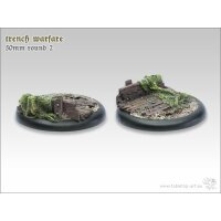 Trench Warfare Bases - 50mm Round Lip 2