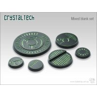 Crystal Tech Bases - BLANK mixed Set (3-2-1)