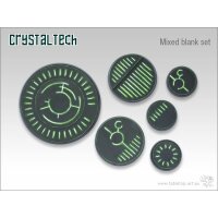 Crystal Tech Bases - BLANK mixed Set (3-2-1)