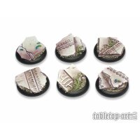 Ancestral Ruins Bases - 30mm Round Lip (5)