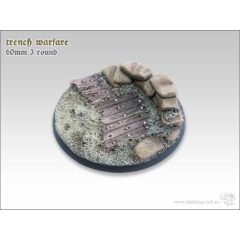 Trench Warfare Bases - 60mm 3