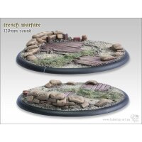 Trench Warfare Bases - 120mm Round Lip 1