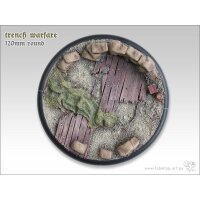 Trench Warfare Bases - 120mm Round Lip 1