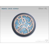 Mystic Circle Stones Base - 50mm Round Lip 1