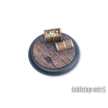 Pirate Ship Bases - 50mm Round Lip 3