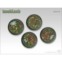 Woodland Bases - 40mm Round Lip (2)