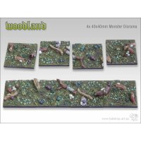 Woodland Bases - 40x40mm Diorama (4)