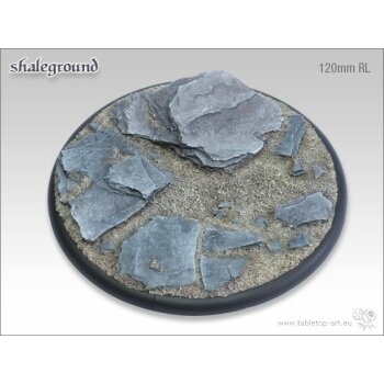 Shaleground Bases - 120mm Round Lip