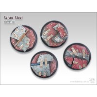 Scrap Steel Bases - 40mm Round Lip (2)