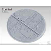 Scrap Steel Bases - 120mm Round Lip 1