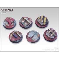 Scrap Steel Bases - 32mm (5)