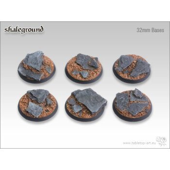 Shaleground Bases - 32mm (5)