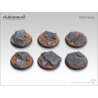 Shaleground Bases - 32mm (5)