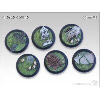 Undead Ground Bases - 30mm Round Lip (5)