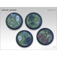 Undead Ground Bases - 40mm Round Lip (2)