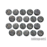 Cobblestone Bases - 30mm Round Lip DEAL (20)