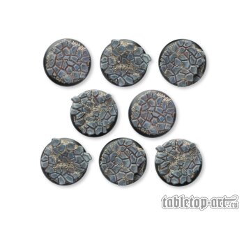 Cobblestone Bases - 40mm Round Lip DEAL (8)