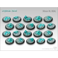 Crystal Field Bases - 30mm Round Lip DEAL (20)