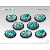 Crystal Field Bases - 40mm Round Lip DEAL (8)