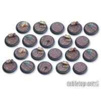 Pirate Ship Bases - 30mm Round Lip DEAL (20)