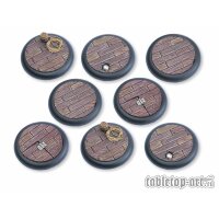 Pirate Ship Bases - 40mm Round Lip DEAL (8)