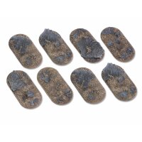 Shaleground Bases - 25x50mm flat (8)