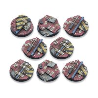 Scrap Steel Bases - 40mm DEAL (8)