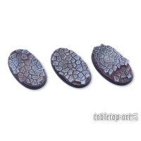 Cobblestone Bases - 60mm Oval (3)