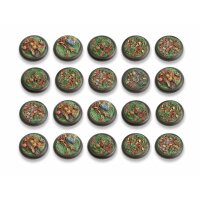 Woodland Bases - 30mm Round Lip DEAL (20)