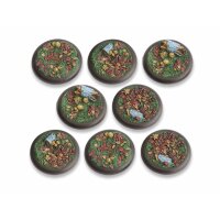 Woodland Bases - 40mm Round Lip DEAL (8)