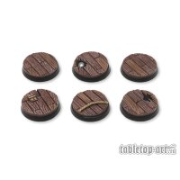 Pirate Ship Bases - 25mm (5)