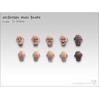 Archetype - Male Heads (10)