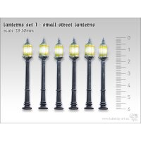 Lanterns Set 1 - Small Street Lanterns (6)