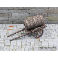 Small Cart with Barrel