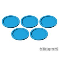 Skill and Squad Marker - 40mm Azure Blue (5)