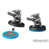 Skill and Squad Marker - 40mm Azure Blue (5)