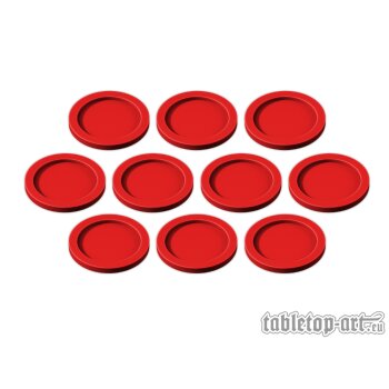 Skill and Squad Marker - 25mm Red (10)