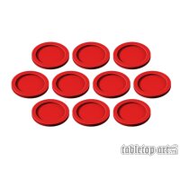 Skill and Squad Marker - 25mm Red (10)