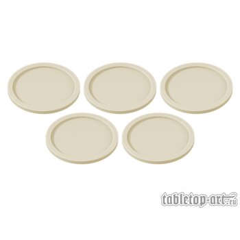 Skill and Squad Marker - 40mm Vanilla White (5)